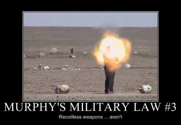 Murphy's Military Law #3 - Military humor