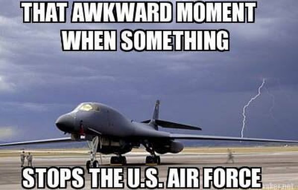 That Awkward Moment When - Military humor