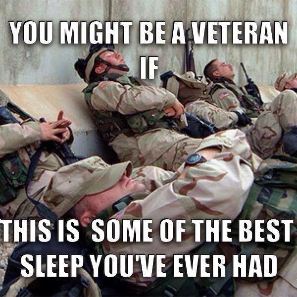 You Might Be A Veteran If - Military humor