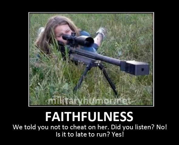 Faithfulness - Military humor
