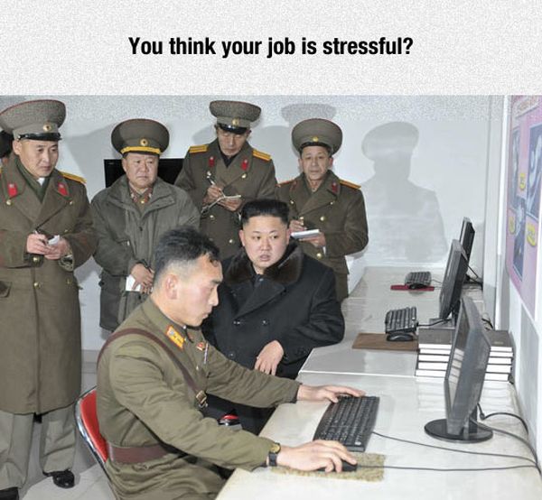 Stressful Job - Military humor