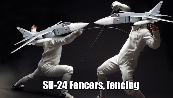 Su-24 Fencers, Fencing - Military humor