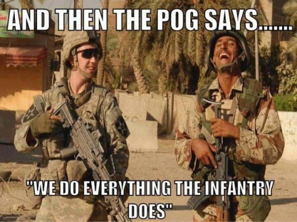 And Then The Pog Says... - Military humor