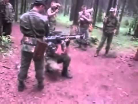 Russian Soldier Fires RPG