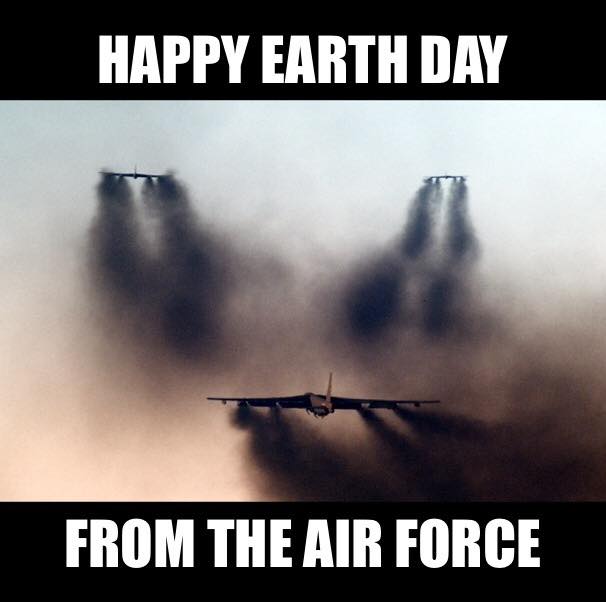 Happy Earth Day From The Air Force