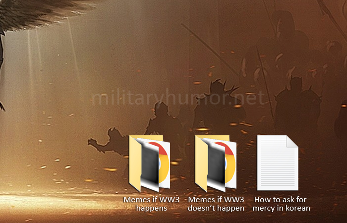 Memes In Case of WW3