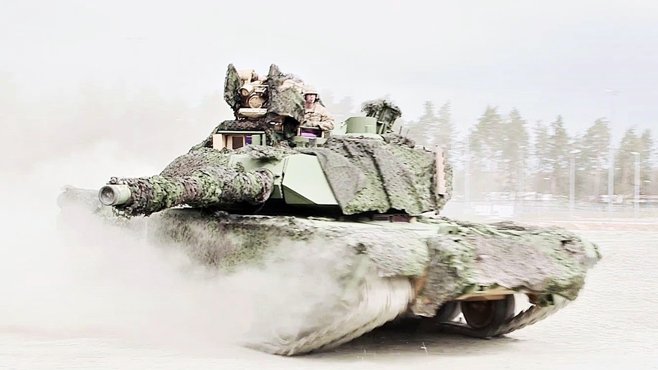Watch This 60+ Tons M1A2 Abrams Tank Dance