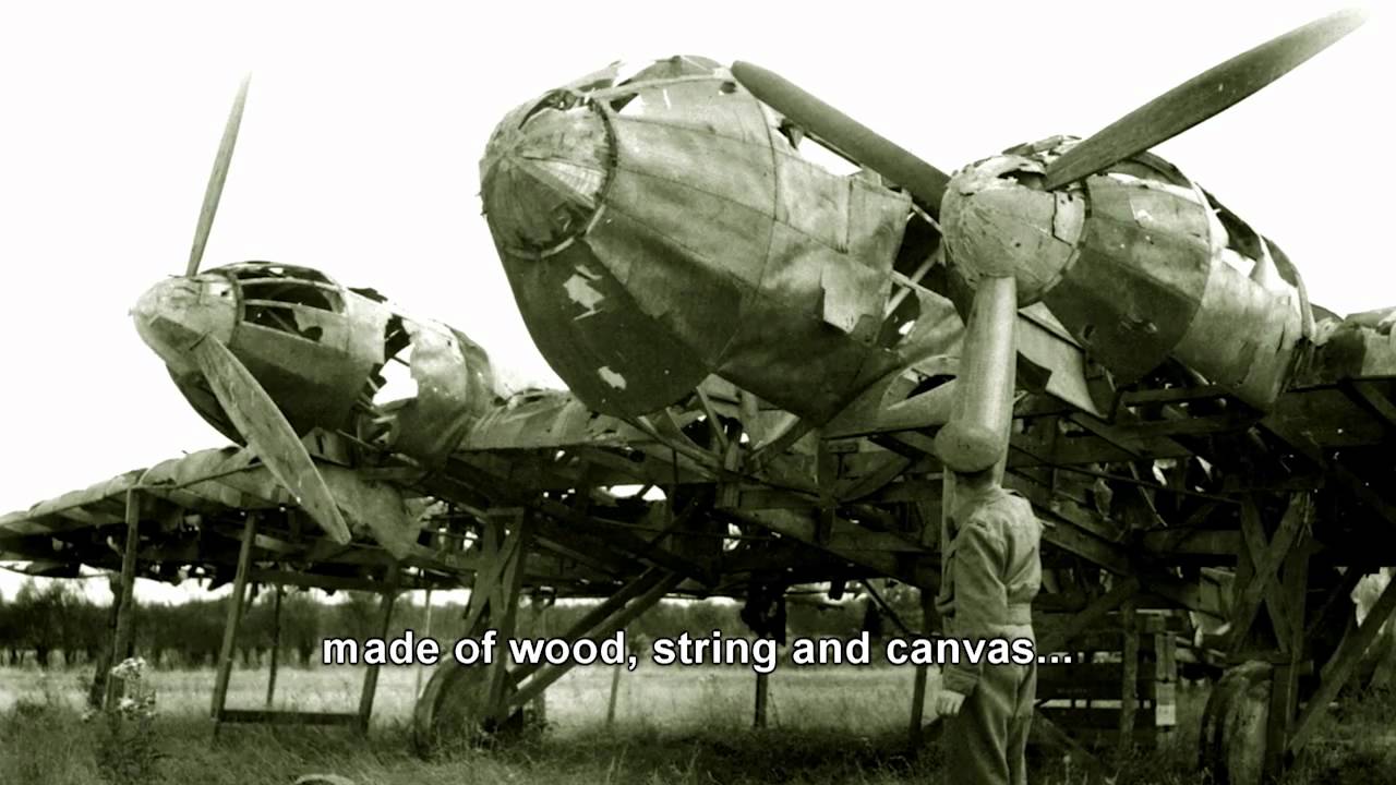 During WWII Germans Built Fake Airfields With Fake Wooden Planes, Allies Bombed Them With Wooden Bombs!