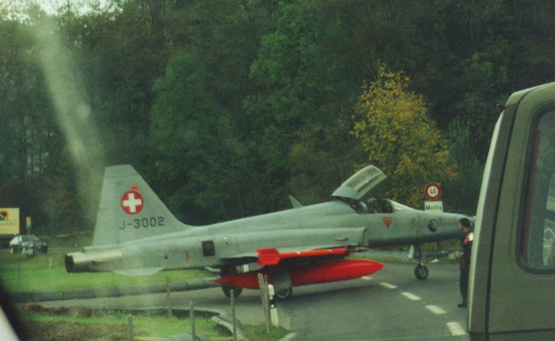 The Swiss air force: armed and dangerous, but only in office hours