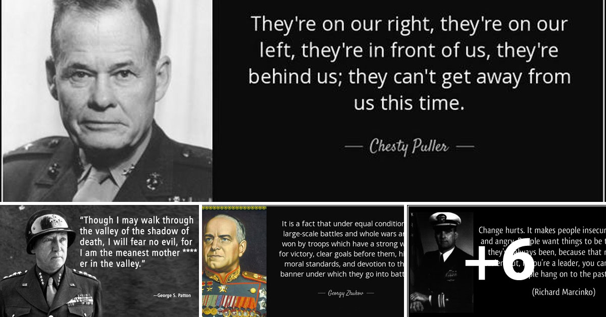 Nine Quotes From Military Leaders