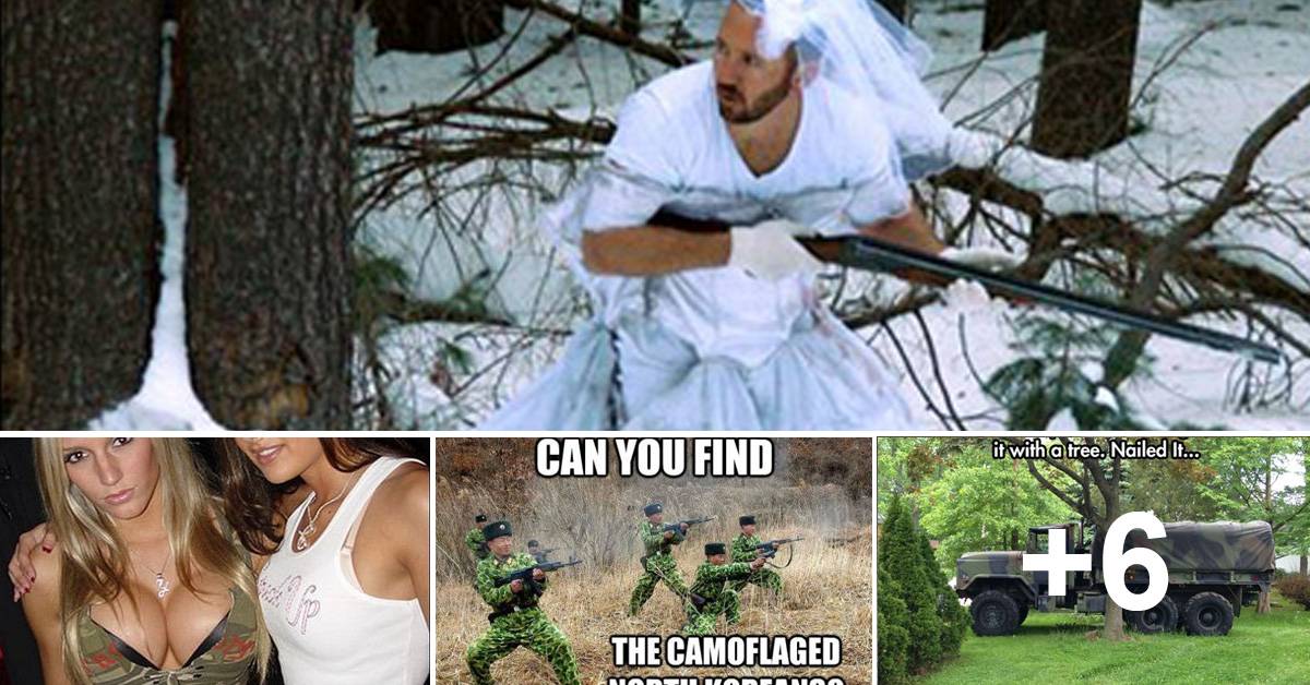 Funny Camouflage Pics